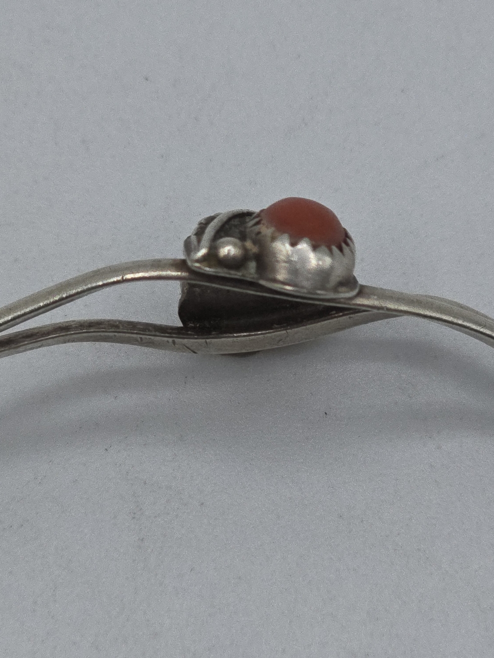 VTG Sterling Silver Cuff Bracelet Southwestern Style Size 5.25" 9g READ - Picture 10 of 15